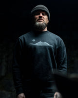 More Mountains Blackout "Relax Fit" Sweatshirt