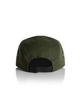 Back view of Green baseball cap - a sustainable cap by Sutsu.