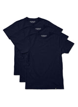 Long Haul 180gsm 3-Pack Navy T-Shirts