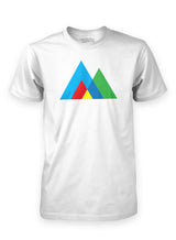 Mountains t-shirt, part of the slow fashion collection at Sutsu.