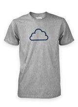 Single Cloud marl grey tees.