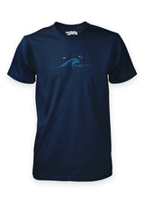 The Wave t-shirt, ethical streetwear and organic tees at Sutsu designer clothing.
