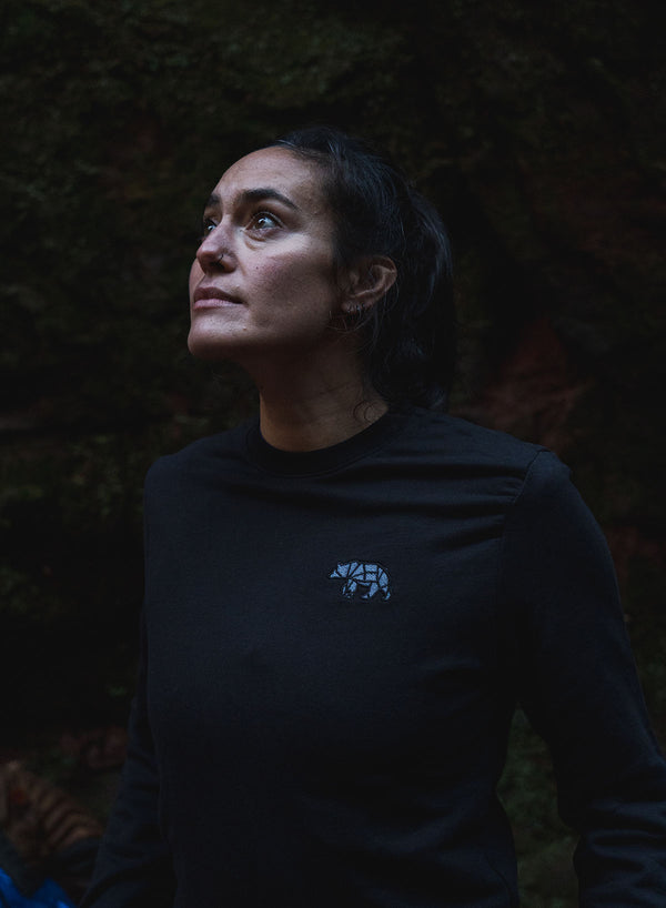 Bear Says EMB "Relax Fit" Blackout Sweatshirt