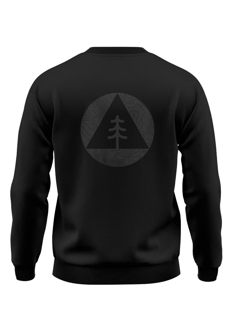 Mountain Circle "Slim Fit" Blackout Sweatshirt