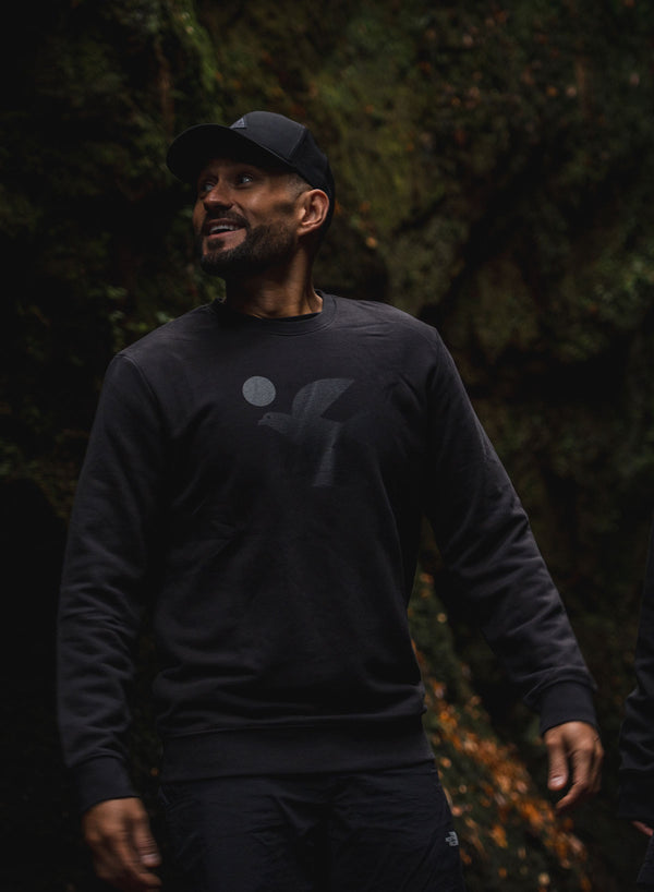 Warbird of Peace Blackout "Relax Fit" Sweatshirt