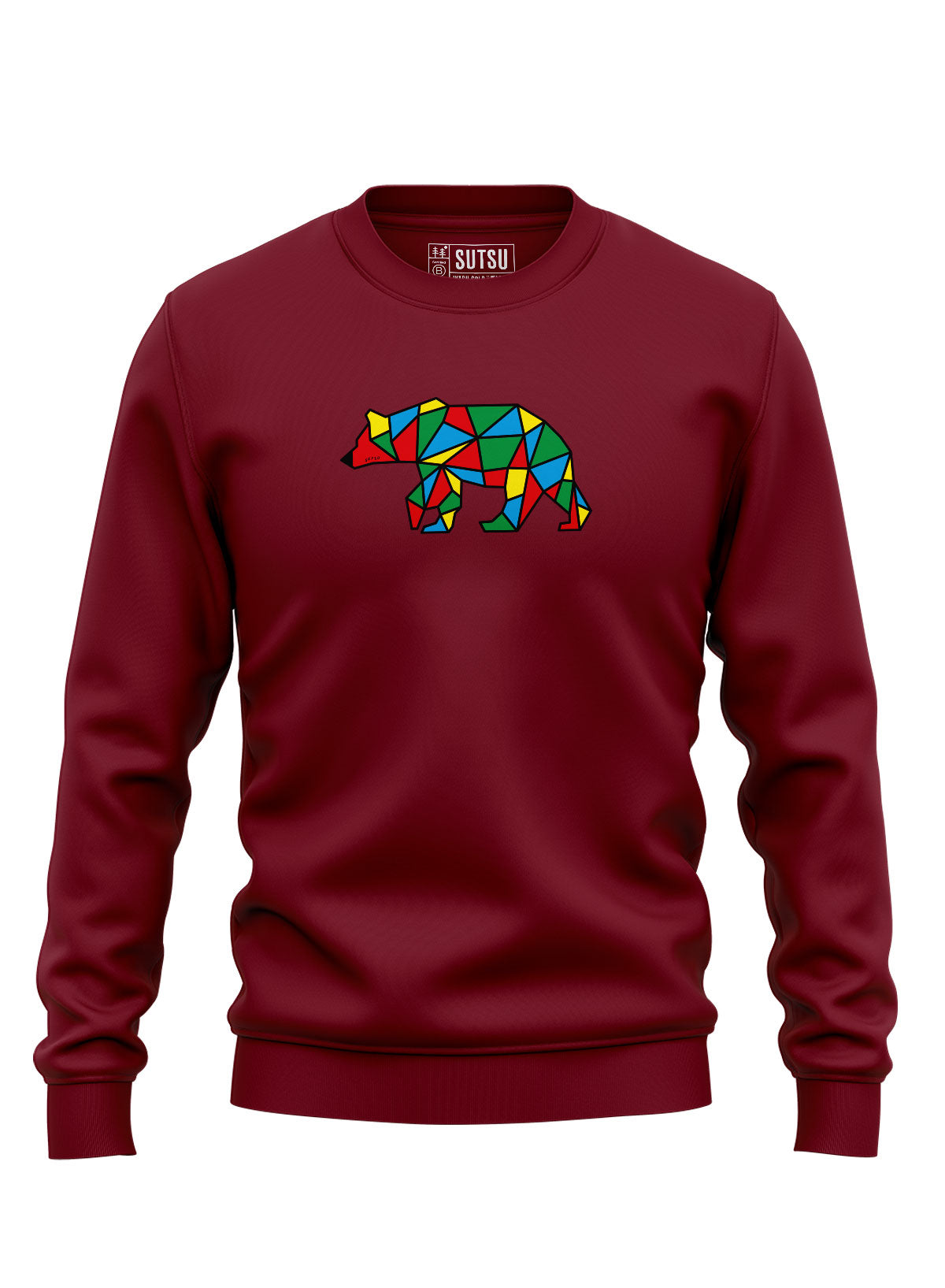 [RADINEO]★24FW★韓国人気★PARTY BEAR SWEATSHIRT KAPITAL TOP big bear RAINBOWY HAPPY SOX sweatshirt new gray