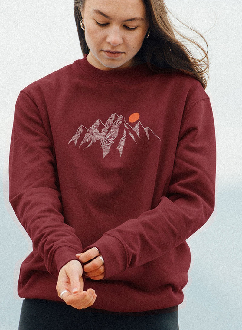 Mountain Scribble 2.0 "Slim Fit" Sweatshirt