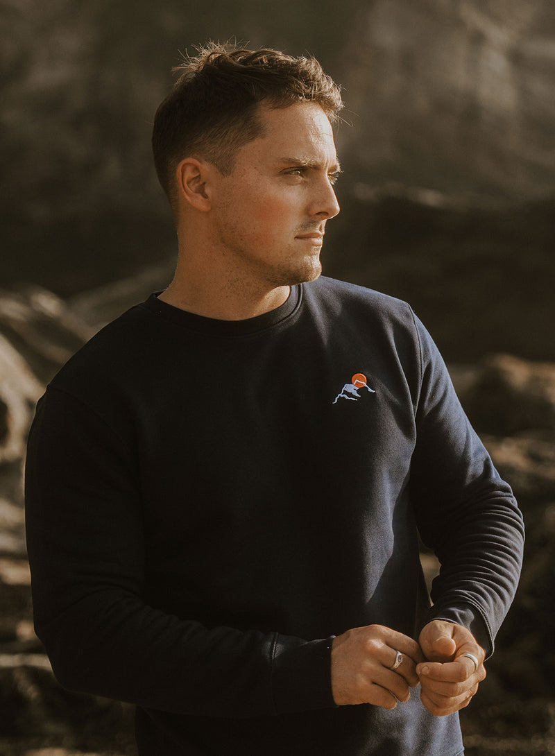 Sun Rise Sweatshirt Organic Cotton Sweatshirts Sutsu