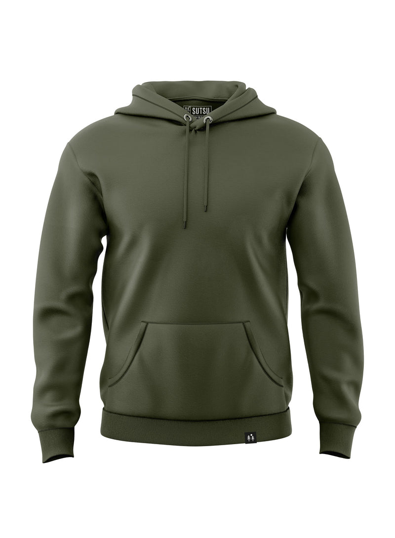 Plain khaki hoodie on sale