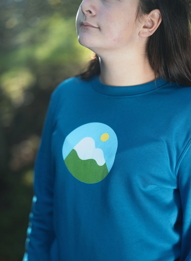 Frosty Mountain Kids Sweatshirt