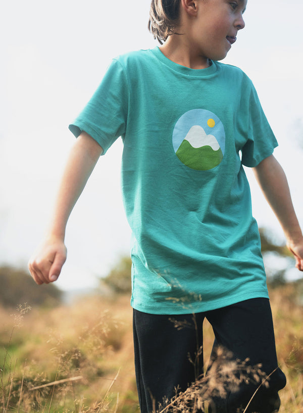 Frosty Mountain Kids T-Shirt