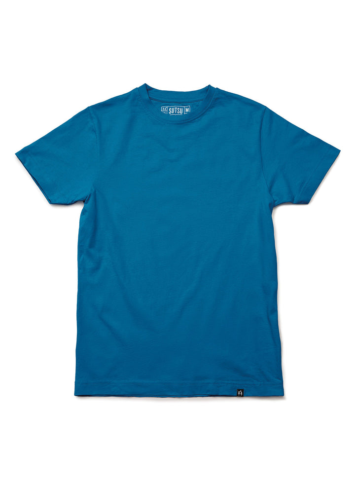 Long Haul 180gsm Weight T-Shirt - Bright Blue