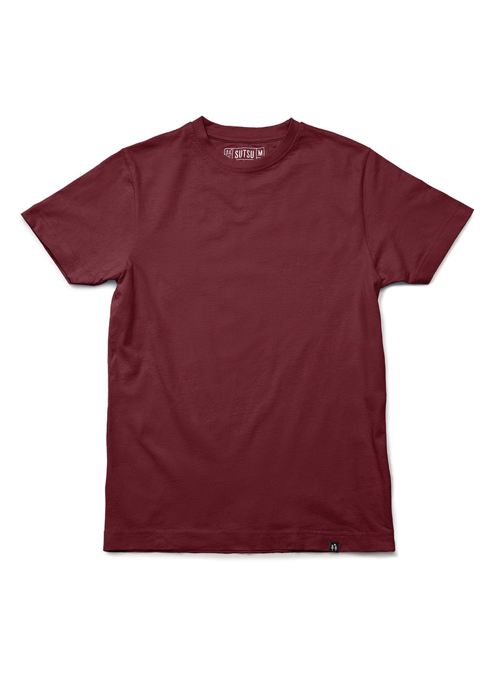 Long Haul 180gsm Weight T-Shirt - Burgundy