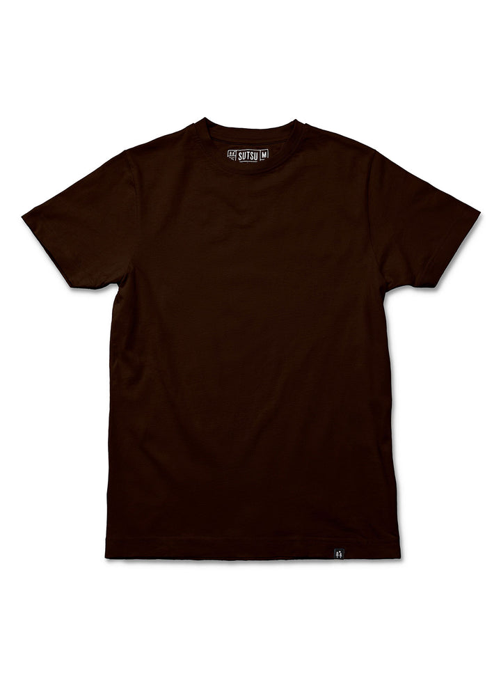 Long Haul 180gsm Weight T-Shirt - Chocolate