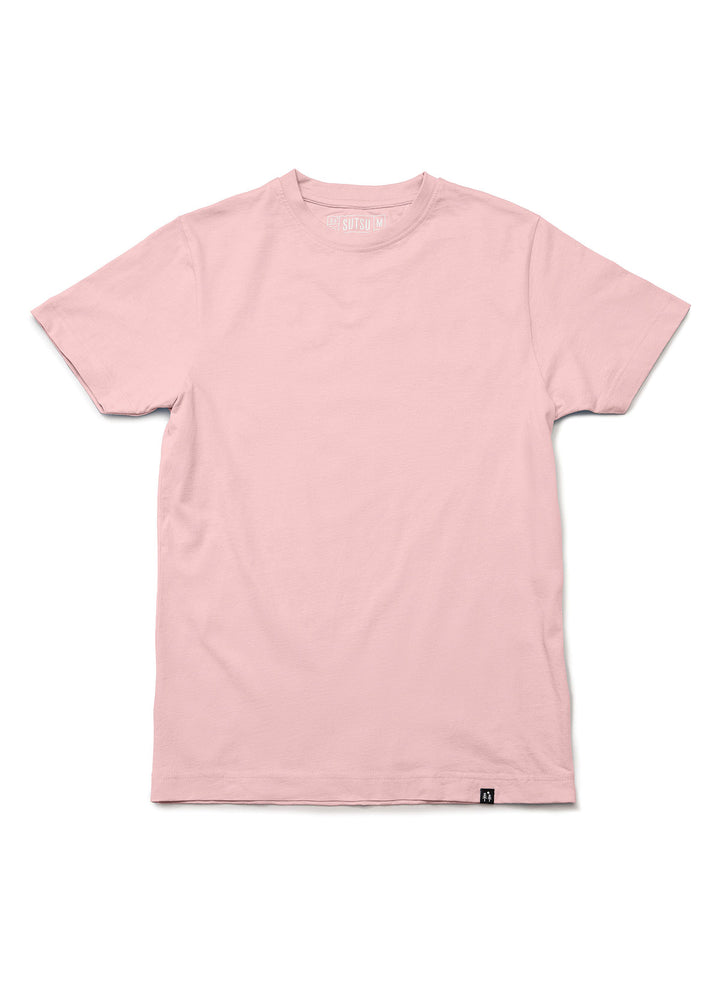 Long Haul 180gsm Weight T-Shirt - Pale Pink