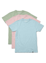 Long Haul 180gsm 3-Pack "Coast" T-Shirts