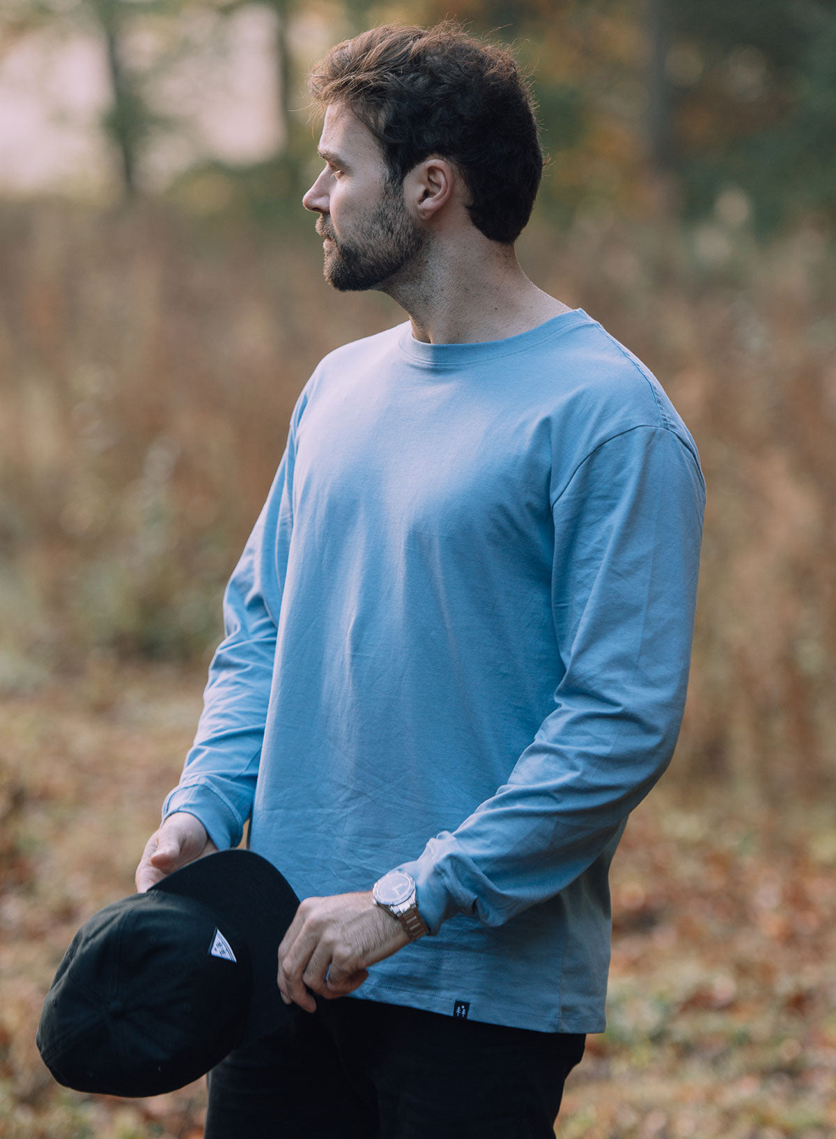 Long Haul Long Sleeve 190gsm Certified Organic Cotton T-Shirt | Sutsu