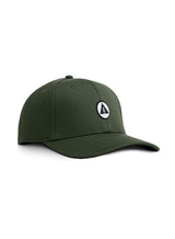 Sutsu Mountain Circle Ranger Cap - green - an eco-friendly cap with circle, triangle and tree badge.