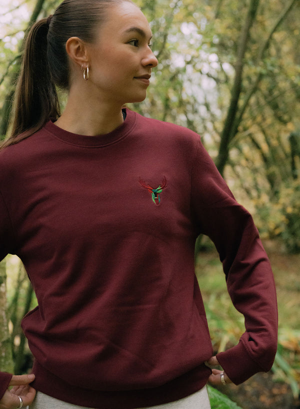 Deer oh Deer EMB "Slim Fit" Sweatshirt