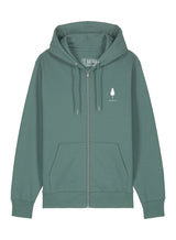 Trees & Water EMB Zip Hoodie