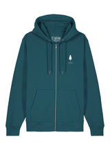 Trees & Water EMB Zip Hoodie