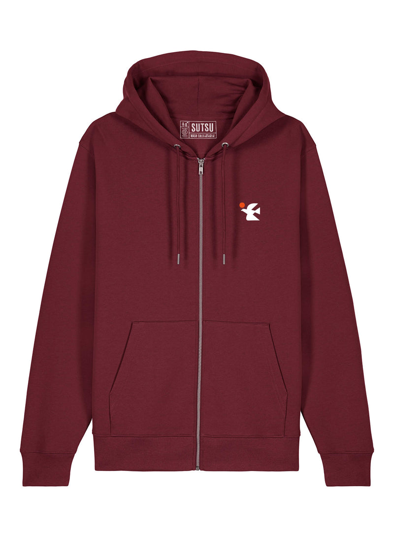 J Pang x Sutsu Warbird of Peace EMB Zip Hoodie