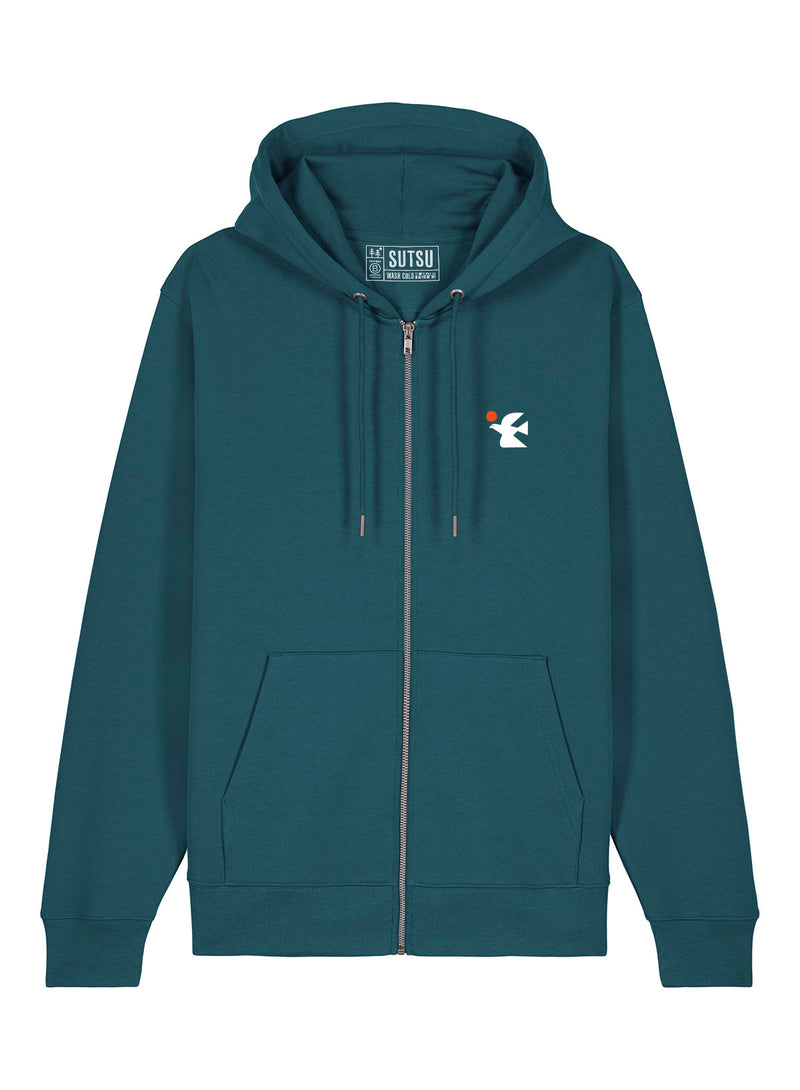 J Pang x Sutsu Warbird of Peace EMB Zip Hoodie