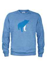 Big Bear Sweatshirt Mid Heather Blue