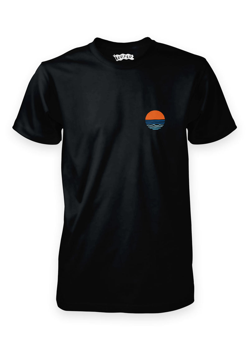 Sutsu Dawn Patrol T-Shirt - Black.