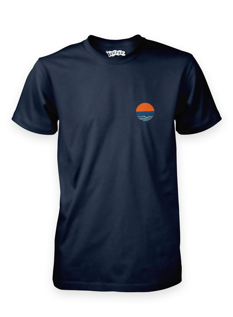Sutsu Dawn Patrol T-Shirt - Blue.