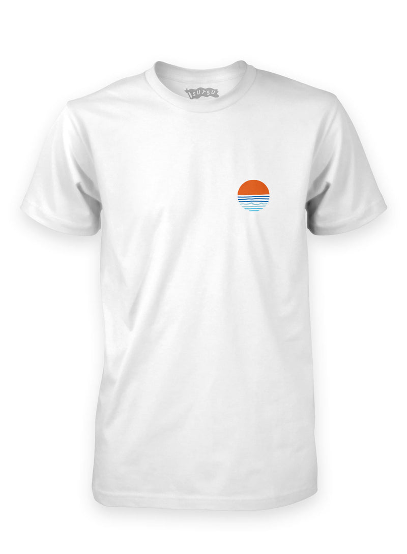 Sutsu Dawn Patrol T-Shirt - White.