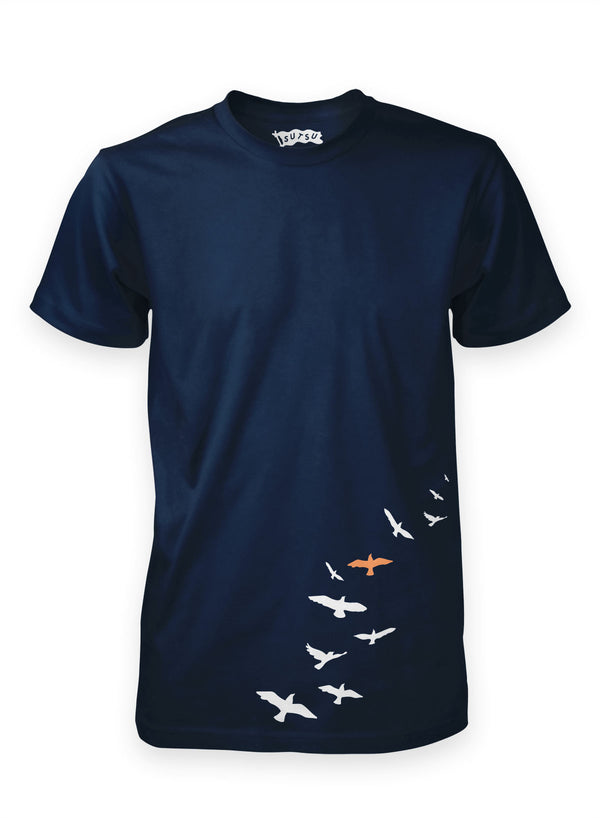 Fly Away t-shirts from Sutsu, a range of slow fashion designed to last for years.