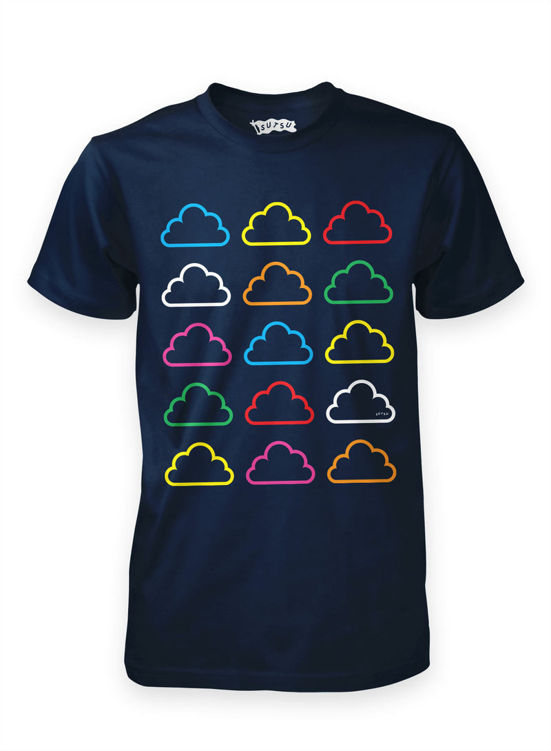 Sutsu Formation t-shirts in navy.