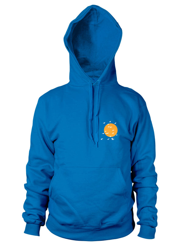 Sutsu Out of the Sun Hoodie - Bright Blue.