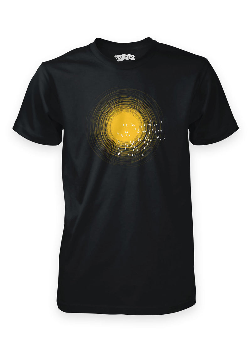 The Into The Sun t-shirt, organic t-shirts and slow fashion from Sutsu.