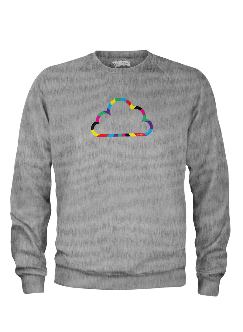 Every Cloud organic sweatshirt design inspired by nature.