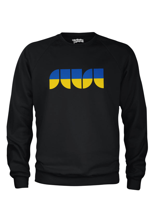 S.U.T.S.U OG Sweatshirt Black - the Stand Up Together Support Ukraine Limited Edition Collection from Sutsu.