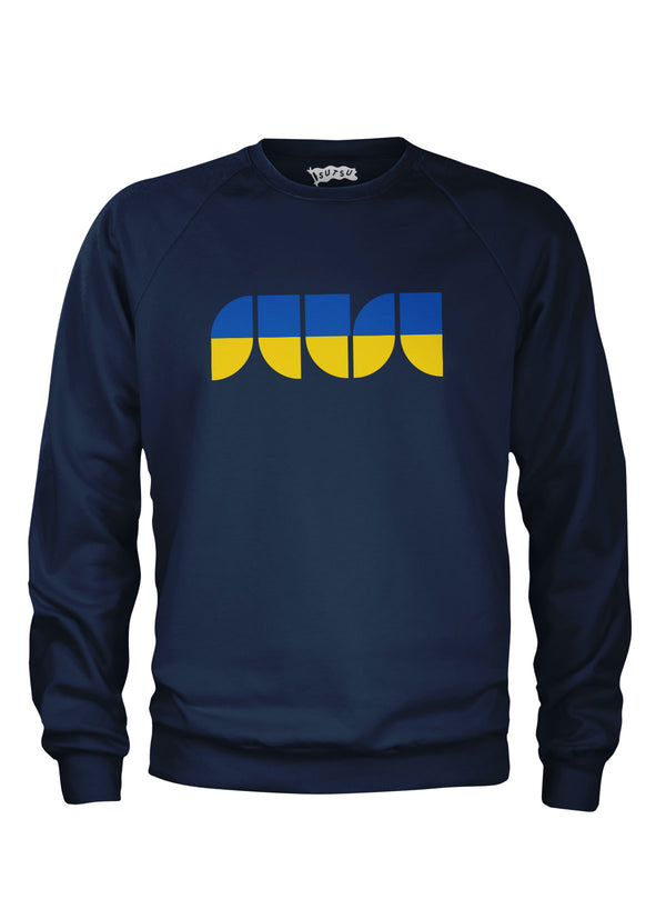 S.U.T.S.U OG Sweatshirt Navy - the Stand Up Together Support Ukraine Limited Edition Collection from Sutsu.