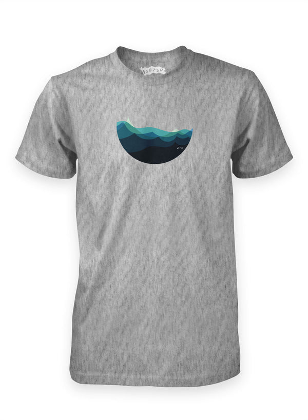 Storm brewing surf and tea t-shirt.
