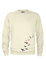 Sutsu Fly Away Women's Sweatshirt - Natural Raw.