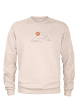 Sutsu Mountain Climb Women's Sweatshirt - Heather Pink.