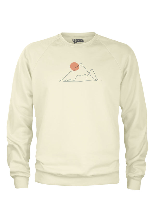 Sutsu Mountain Climb Women's Sweatshirt - Natural.