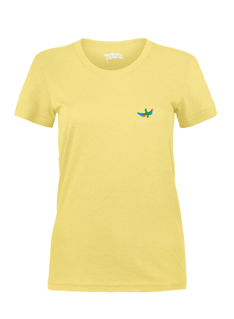 Sutsu Buteos Women's T-Shirt - Buttercup Yellow.