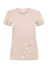 Sutsu Fly Away Women's T-Shirt - Misty Pink.