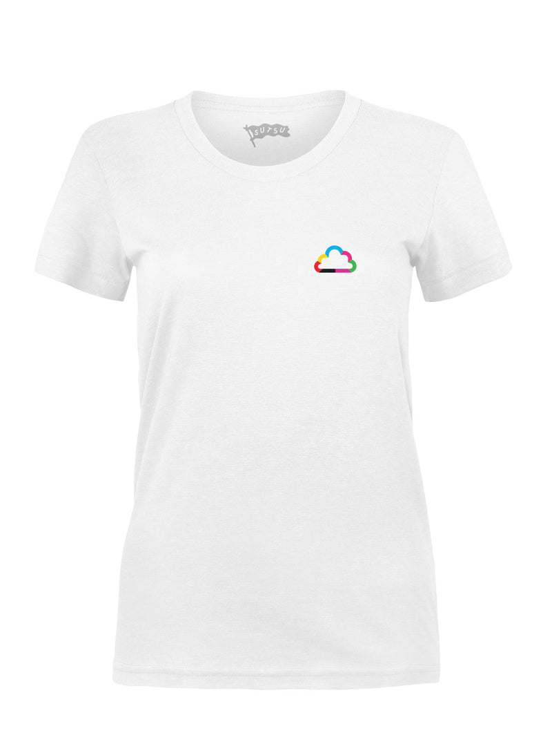 Sutsu In Cloud Women's T-Shirt - White.