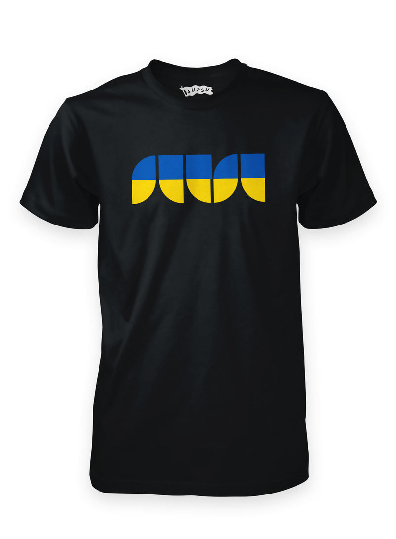 S.U.T.S.U OG T-Shirt Black - the Stand Up Together Support Ukraine Limited Edition Collection from Sutsu.
