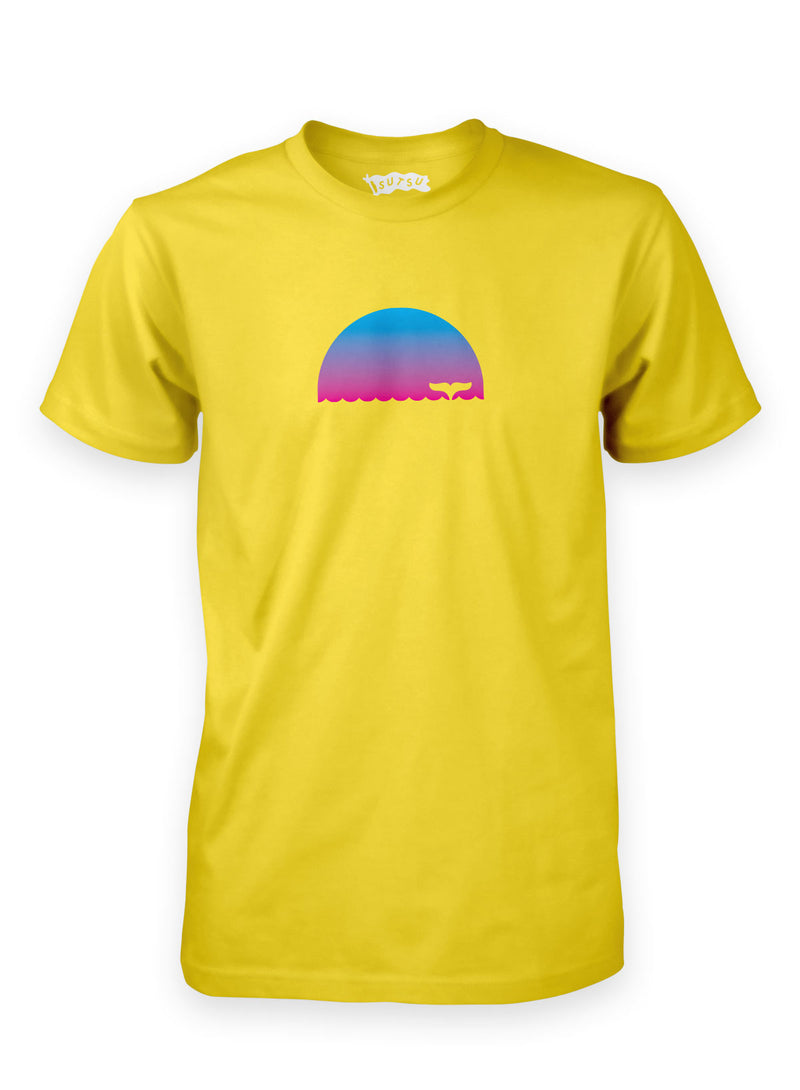 Sutsu Tail Up T-Shirt - Yellow.